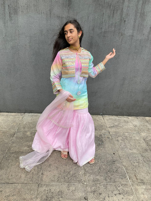 Rang - Sharara Set